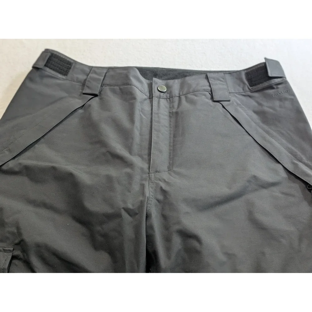 The North Face Men Large Black HyVent Ski Snowboard Pants Insulated Waterproof